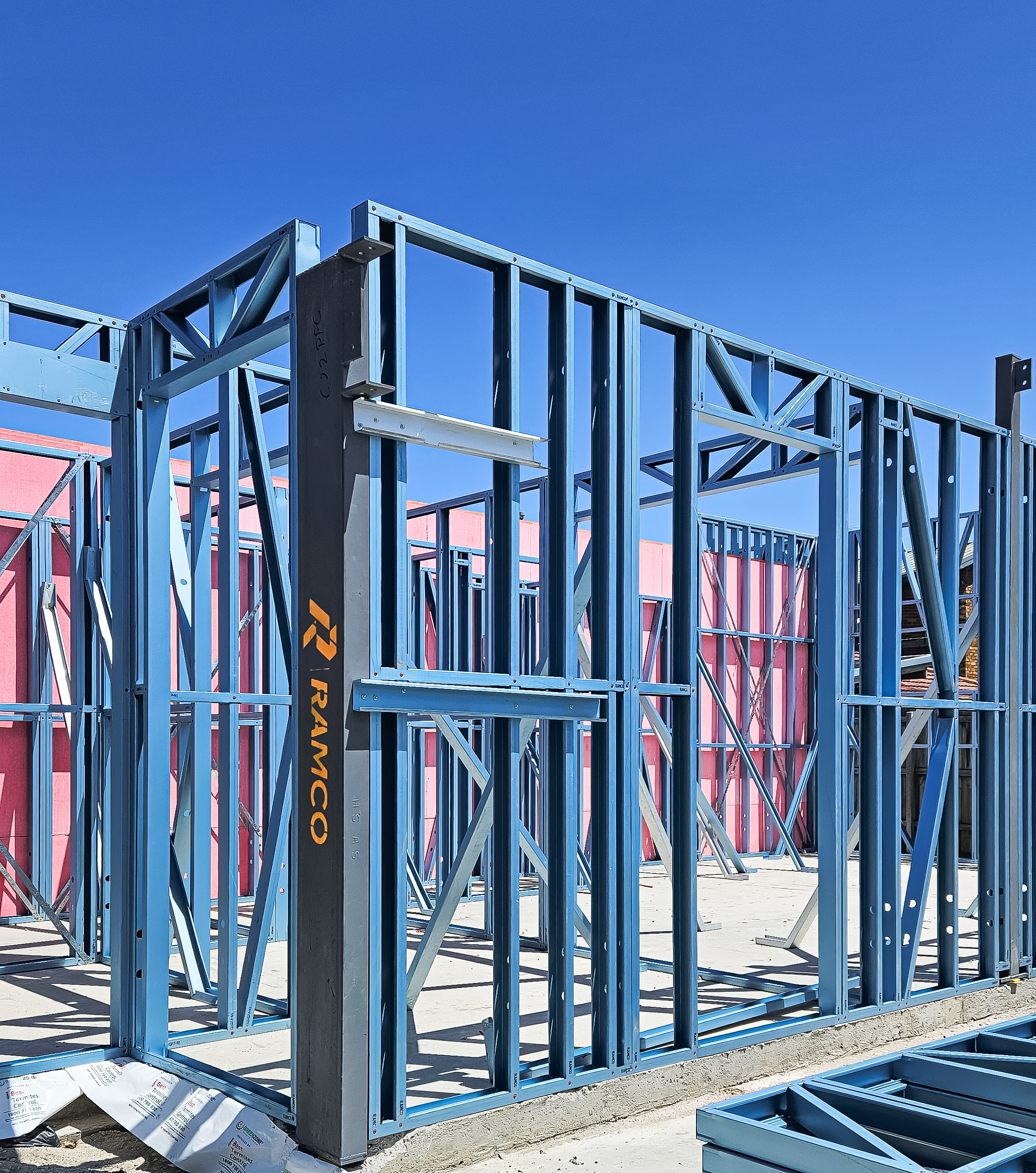 Ramco Steel light gauge steel frame